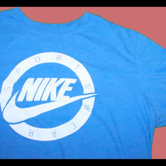 Blue Nike Sportswear Logo Tee - Picture 2 of 3